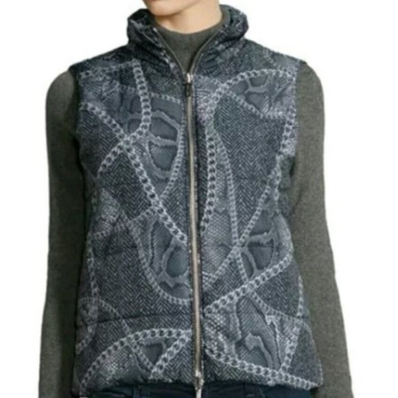 Mickael Kors puffer vest NWT $295 animal print - Picture 2 of 8
